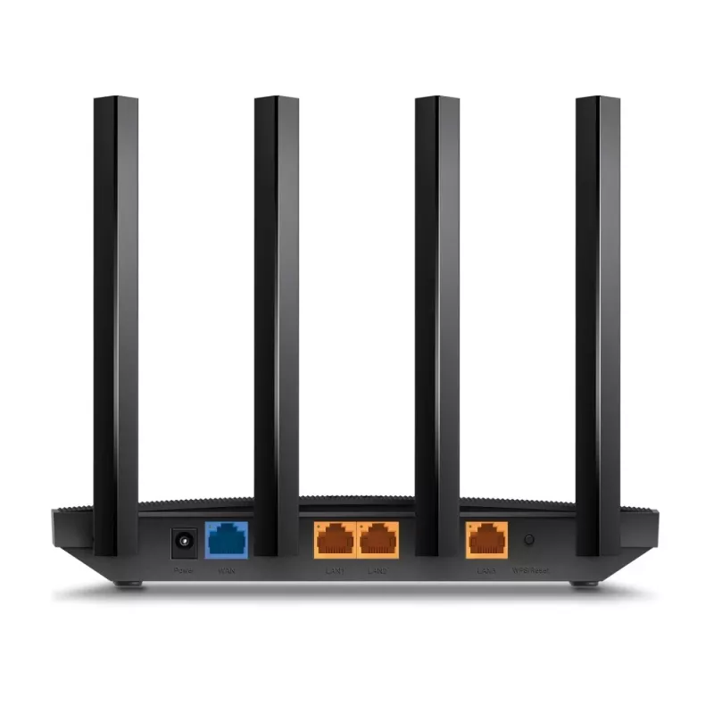 TP-Link Archer AX17 traadita ruuter Gigabit Ethernet Kaheribaline (2,4 GHz / 5 GHz) Must