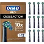 Oral-B Pro CrossAction asendusharjade otsikud, 12 tk