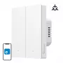 Seinale paigaldatav WiFi nutilüliti Sonoff M5-2C-80W 2-kanaliline raami jaoks
