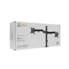 Seinale kinnitatav monitorihoidik SBOX LCD-352/2-2 13–32-tollistele ekraanidele, kaheharuline, 2×8 kg kandevõime, VESA 100×100