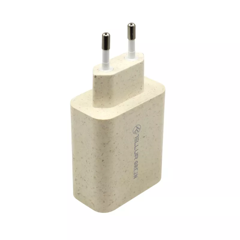 Laadija Tellur TLL151321 USB-C PD20W USB QC3.0, 20W PD ja QC3.0 kiirlaadimine