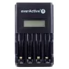 Akulaadija everActive NC450B — 4-elemendiline AAA-laadija, 110/230 V vahelduvvool, must