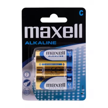 Ühekordne patarei MAXELL LR14 (C) Leelispatarei 1,5 V, 2 tk, blister