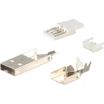 Juhtmepistik ShiverPeaks BS77056 USB A isane sirge