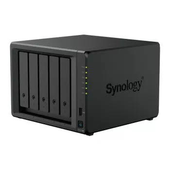 Synology DiskStation DS1525+ NAS/salvestusserver Ryzen Embedded V1500B 8 GB DDR4 0 TB Must