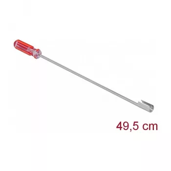 Paigalduskomplekt DeLOCK 90517 punane roostevaba teras
