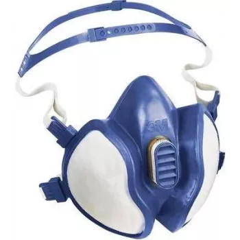 Poolmask 3M 4277, korduvkasutatav respiraator FFABE1P3RD filtriklassifikatsiooniga