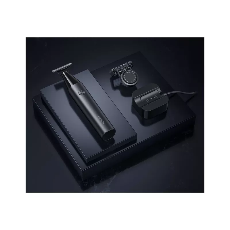 Juukselõikur Xiaomi BHR7052EU — laetav must, 14 pikkusastet, kogu keha kasutuseks, IPX7 veekindel
