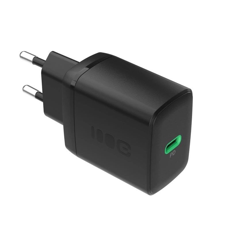Toiteadapter roheline Cell PowerSource Solo30 30W must — USB-C ühe pordiga laadija