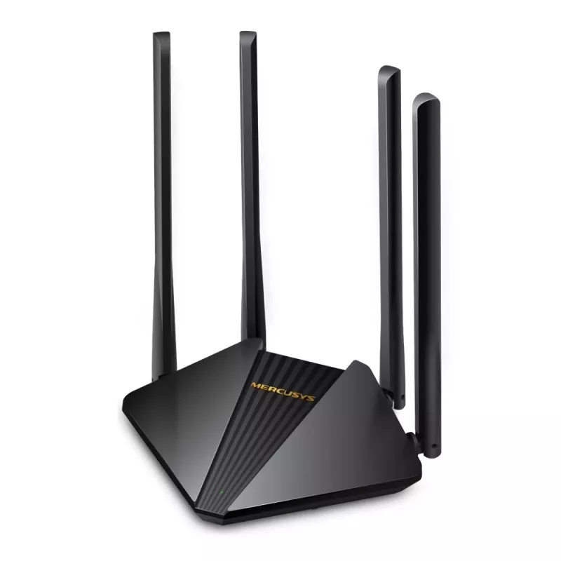 Mercusys MR30G traadita ruuter Gigabit Ethernet kaheriba (2,4 GHz / 5 GHz) Must