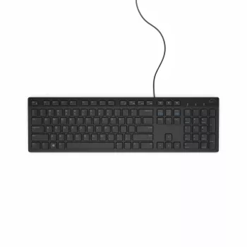 Väline USB-klaviatuur Dell C648N — juhtmega USB-ühendus, kompaktne paigutus