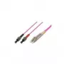 LWL patch-kaabel, 50/125 µm, OM4-fibre, 2x ST Plug/LC Duplex Plug, turquoise, 10,0 m (39885410)
