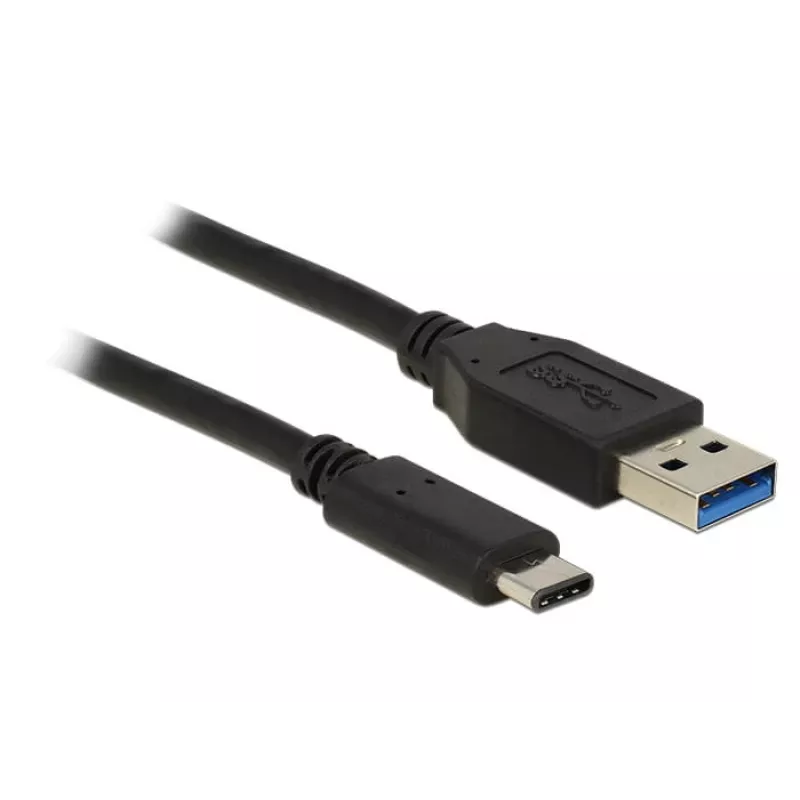 USB-kaabel DeLOCK 1m USB3.1-C/USB3.1-A 83870