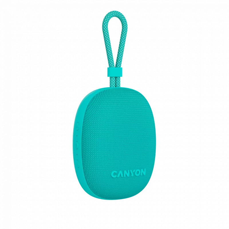 Canyon OnMove 12 - kaasaskantav Bluetooth v5.3 kõlar - 5W - TWS - IPX7 - 12 tundi - USB-C laadimine