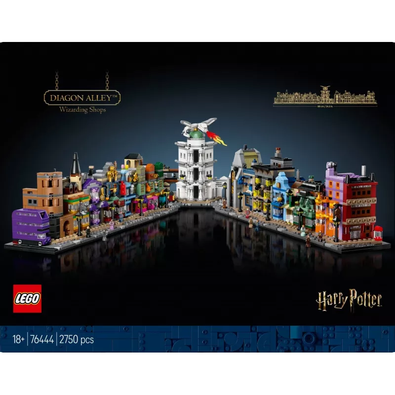 LEGO HARRY POTTER 76444 Diagon Alley Võlupoed