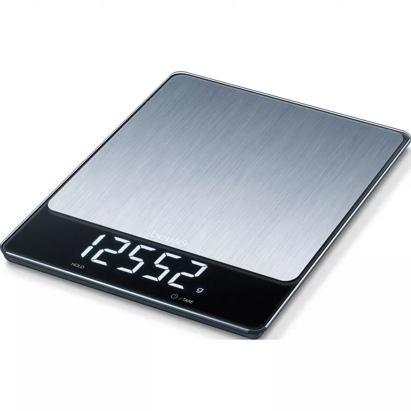 Köögikaal Beurer KS 34 XL roostevaba teras, maht 5 kg, täpsus 1 g