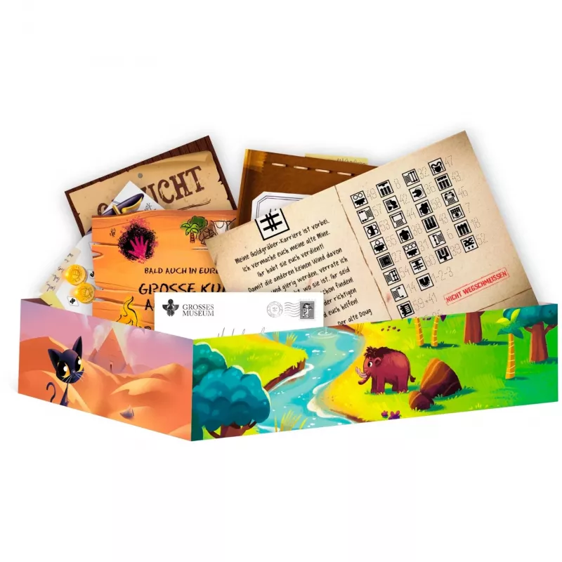 Unlock Kids - Stories from the Past, kaardimäng