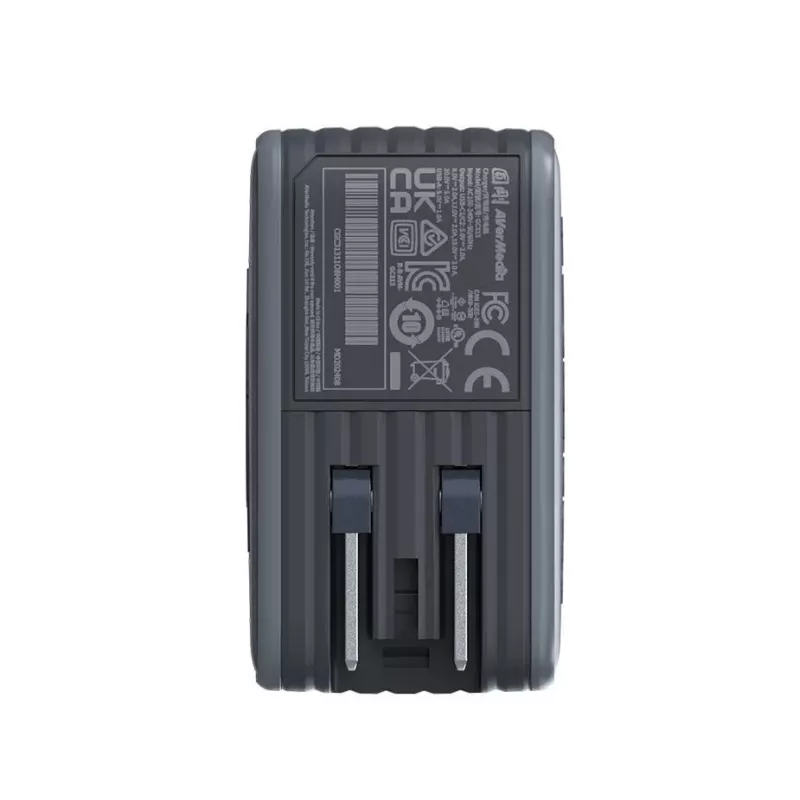 AVerMedia GC313 universaalne must AC kiirlaadimine siseruumides