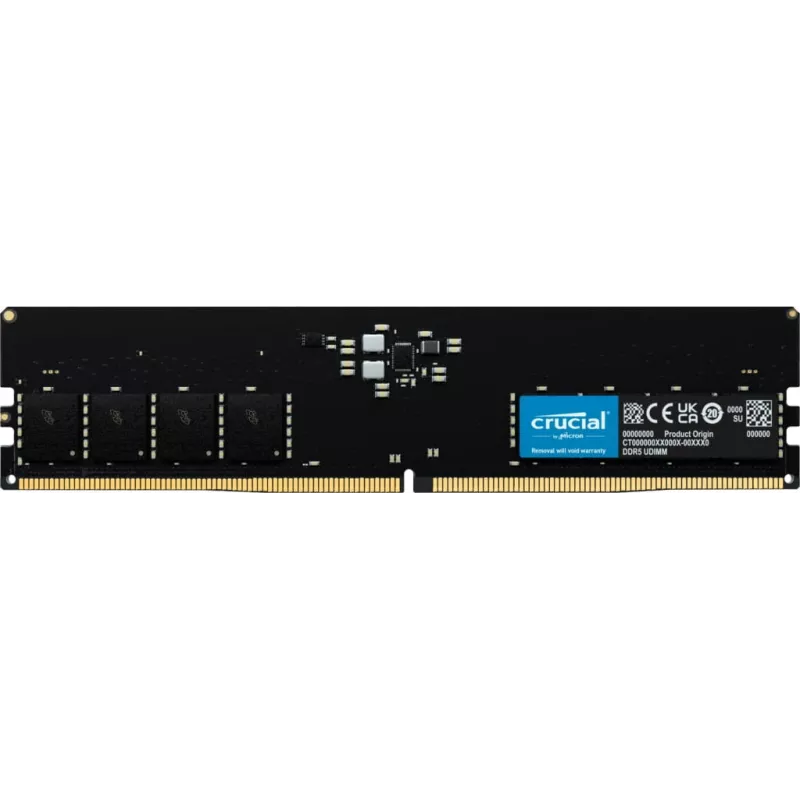 Crucial - DDR5 - Moodul - 16 GB - DIMM 288-PIN - 5600 MHz / PC5-44800 CL46 1,1 V puhverdamata