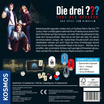 “Die drei Erbe des Drachen” mäng, peremäng