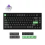 Mehaaniline klaviatuur Keychron P1 H-M1Z 75% juhtmega ja juhtmevaba USB, RF, Bluetooth 5.2, RGB-taustvalgustus, must, aku kuni 100 tundi, USB-C
