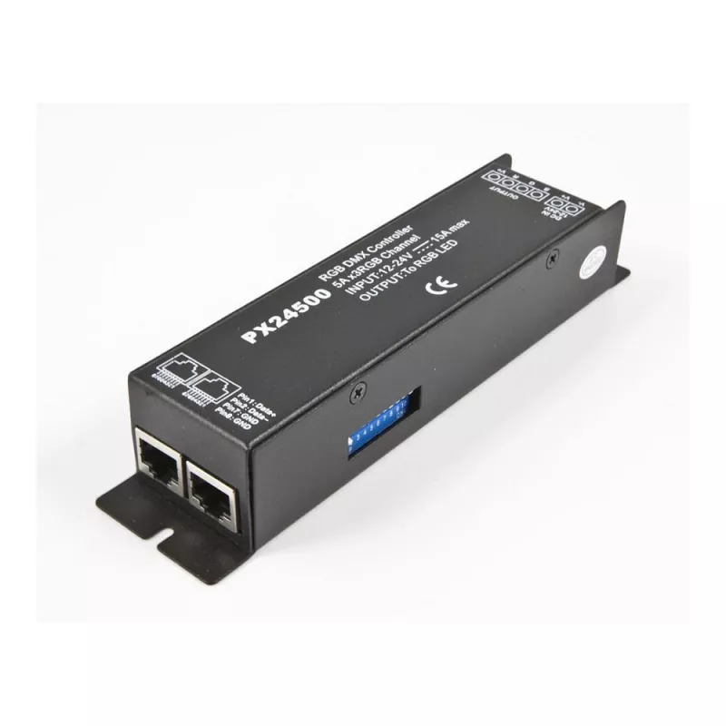 Synergy 21 LED-kontroller DMX 512 Slave RGB 3*5A