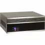 PC korpus INTER-TECH S21 must/hõbedane ATX tugi 6 ventilaatorile