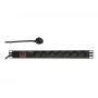 Liigpingekaitse LogiLink PDU7C01 Must 7 vahelduvvoolupistikut 230 V 2 m