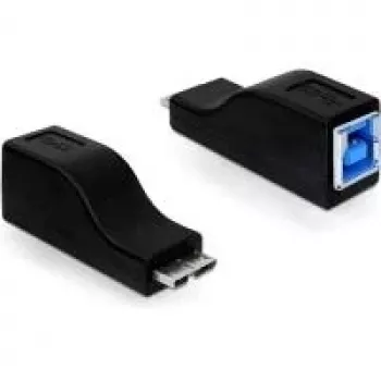 Kaabli soovahetusadapter micro USB-B-pistik – USB-B-pesa must DeLOCK 65216