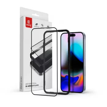Karastatud klaas 9H täisliim iPhone 16 Pro
