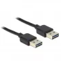 USB-kaabel DeLOCK 85556 USB 2.0 2 m Must