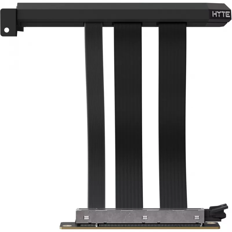 PCIe 5.0 Hyper Riser, pikenduskaabel must, 20 cm