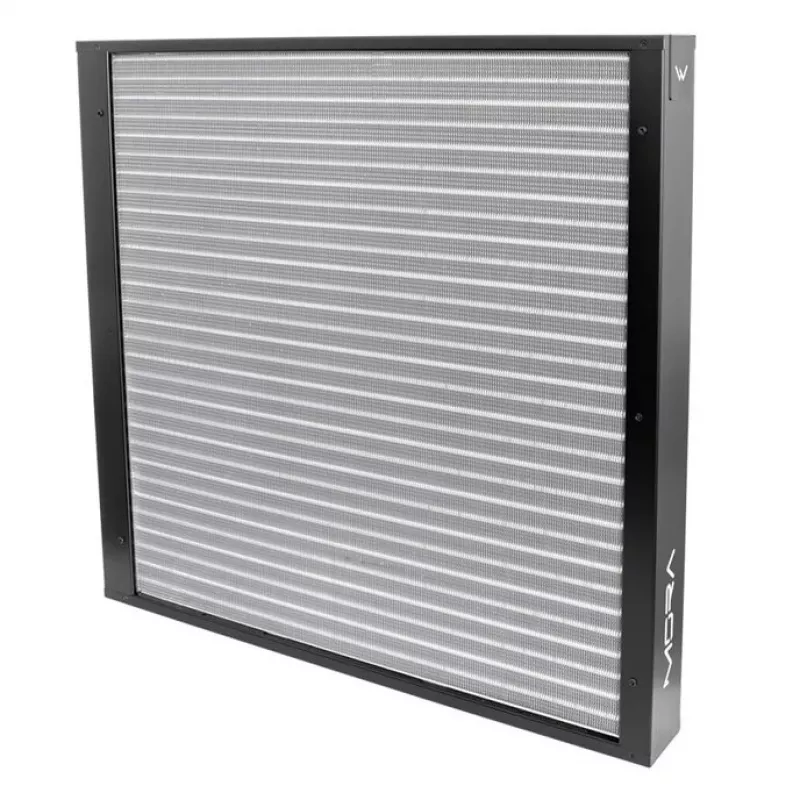 Radiator Watercool MO-RA IV 600 must — toetab 120 mm ventilaatoreid