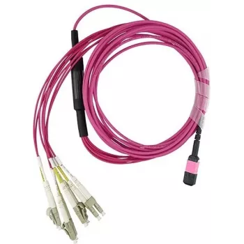 MPO-4xLC mitmemoodiline OM4 ühenduskaabel BlueOptics HE67908QPH-KB005M 5 m