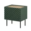 Öökapi komplekt cama meble ONDA 2 tk 50×40×K54 cm, roheline, MDF/puitlaastplaat, 16 mm karkass