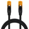 Võrguparanduskaabel UTP Cat6 QOLTEC 25 m, 2×RJ45, must