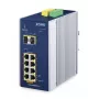 Hallatav kommutaator PLANET IGS-10020HPT-U L2+/L3 8x Gigabit Ethernet PoE