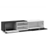 Cama TV-kapp SIGMA1 180 valge/must läikiv