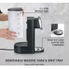 Caso Turbo Kuuma Vee Automaat | HW 616 | Veeautomaat | 2600 W | 2,5 L | Plastik/Roostevaba teras | Must/Roostevaba teras