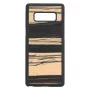 Nutitelefoniümbris man and wood Samsung Galaxy Note 8 jaoks — valge eebenipuu must viimistlus
