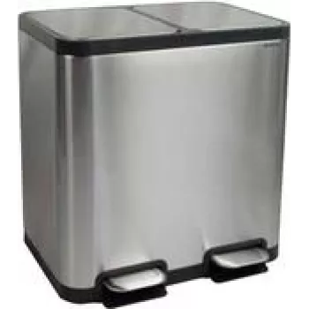 Jakob Maul GmbH prügikast MAULcycle 20l+ roostevaba teras (9502294)