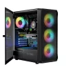 Arvutikorpus Logic Concept Portos ARGB ATX Must
