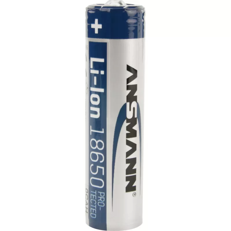 ANSMANN - Aku 18650 - Li-Ion - 2600 mAh - 9,36 Wh - Hõbedane (1307-0000)