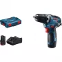 Bosch GSR 12V-35 Professional 1750 p/min 750 g Must, Sinine