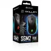 Sharkoon Skiller SGM2 mänguhiir Juhtmega Ergonomiline optiline 6 nuppu Must