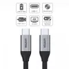 UNITEK C14091ABK USB-kaabel USB 3.2 Gen 2 2 m USB-C must