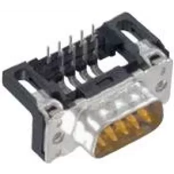 Juhtmepistik Harting 09 65 362 6812 Must Hõbedane