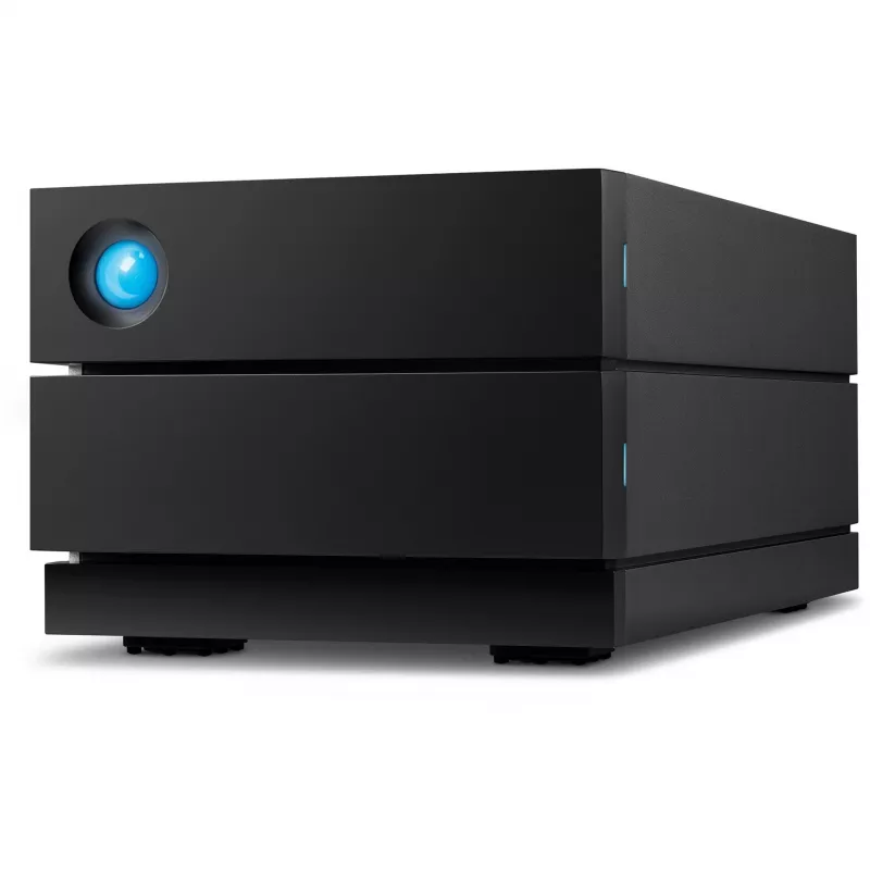 LaCie 2big RAID USB‑C 40 TB — 2‑sahtliga lauaarvuti RAID HDD massiiv