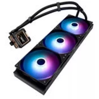 Protsessori jahuti Thermalright Frozen Warframe 420 Must ARGB — 140 mm ARGB-ventilaatorid, 420 mm radiaator