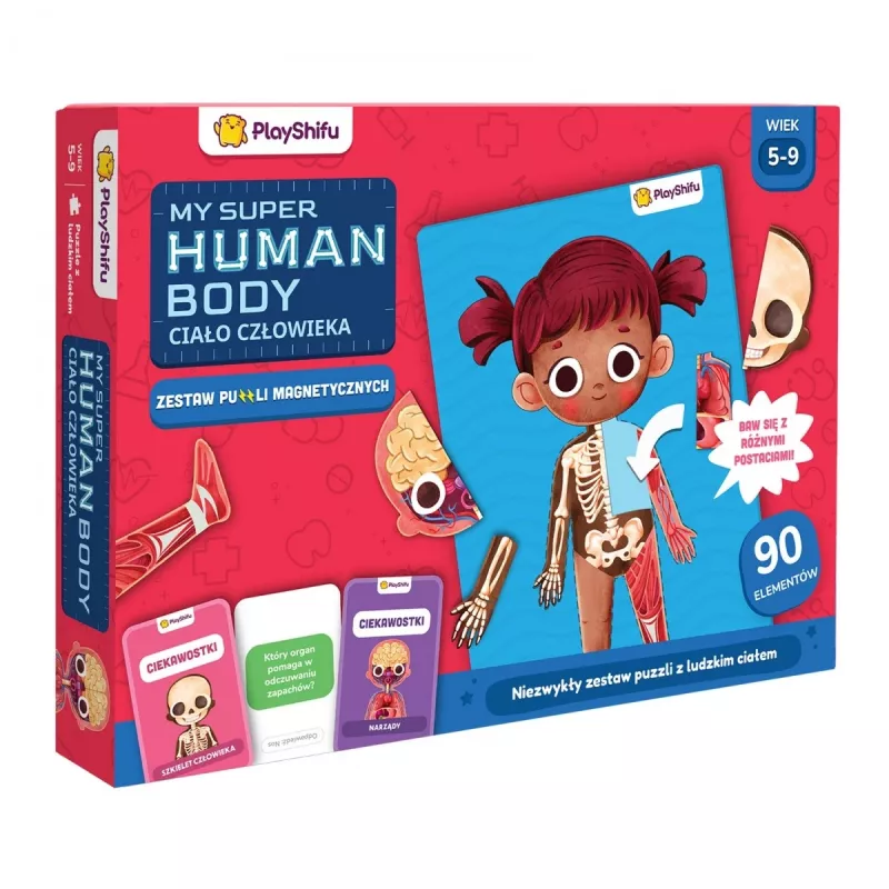 Õppemängukomplekt Dante My Super Human Body — interaktiivne anatoomia õppekomplekt